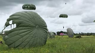 Carentan, France.  5th June 2019 75th D-Day Anniversary Jump