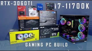 intel i7 11700k RTX 3060TI Tuf Gaming - Gaming Pc Build - YouTube