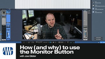 How (and Why) to Use the Monitor Button in Studio One
