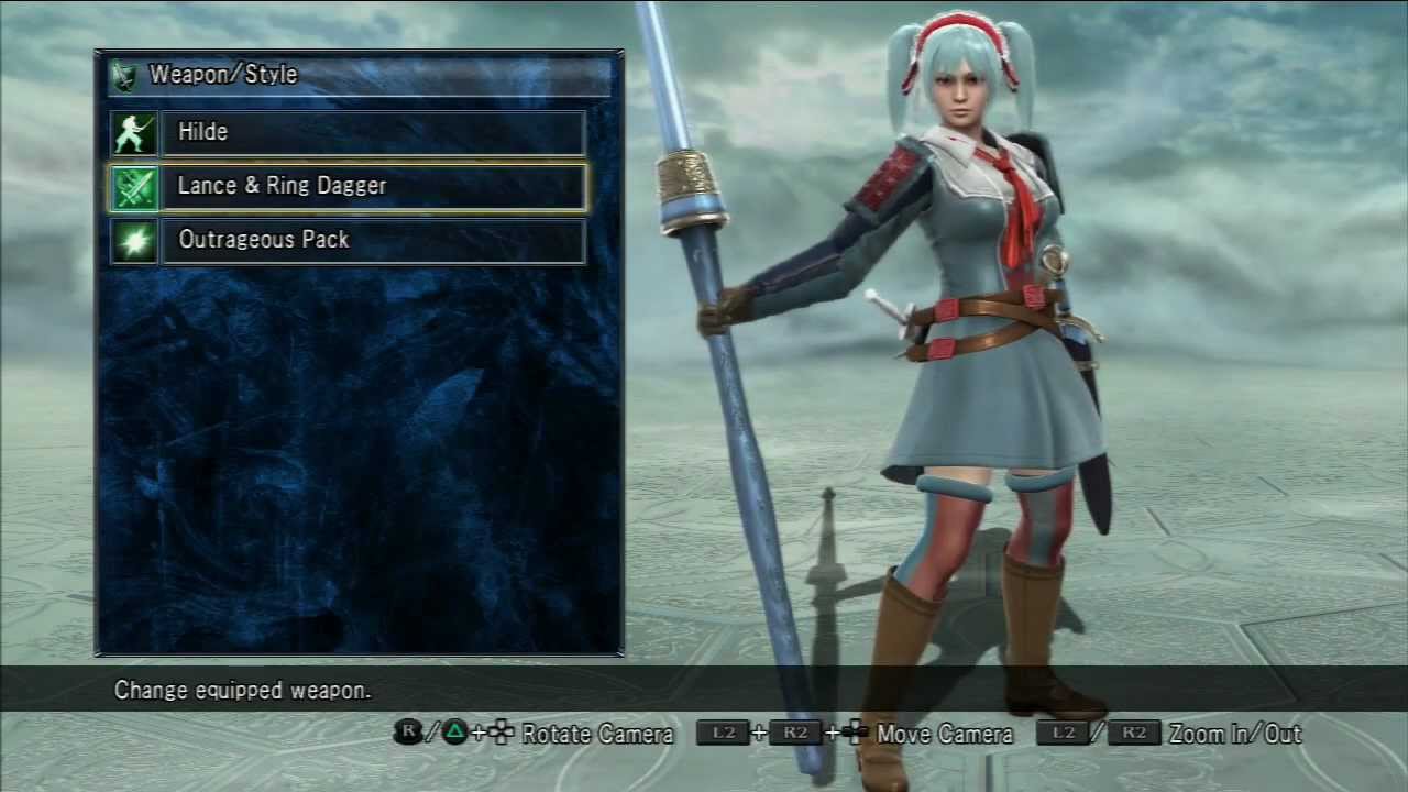 Soul Calibur 5 Creation Alicia (Valkyria Chronicles) - YouTube