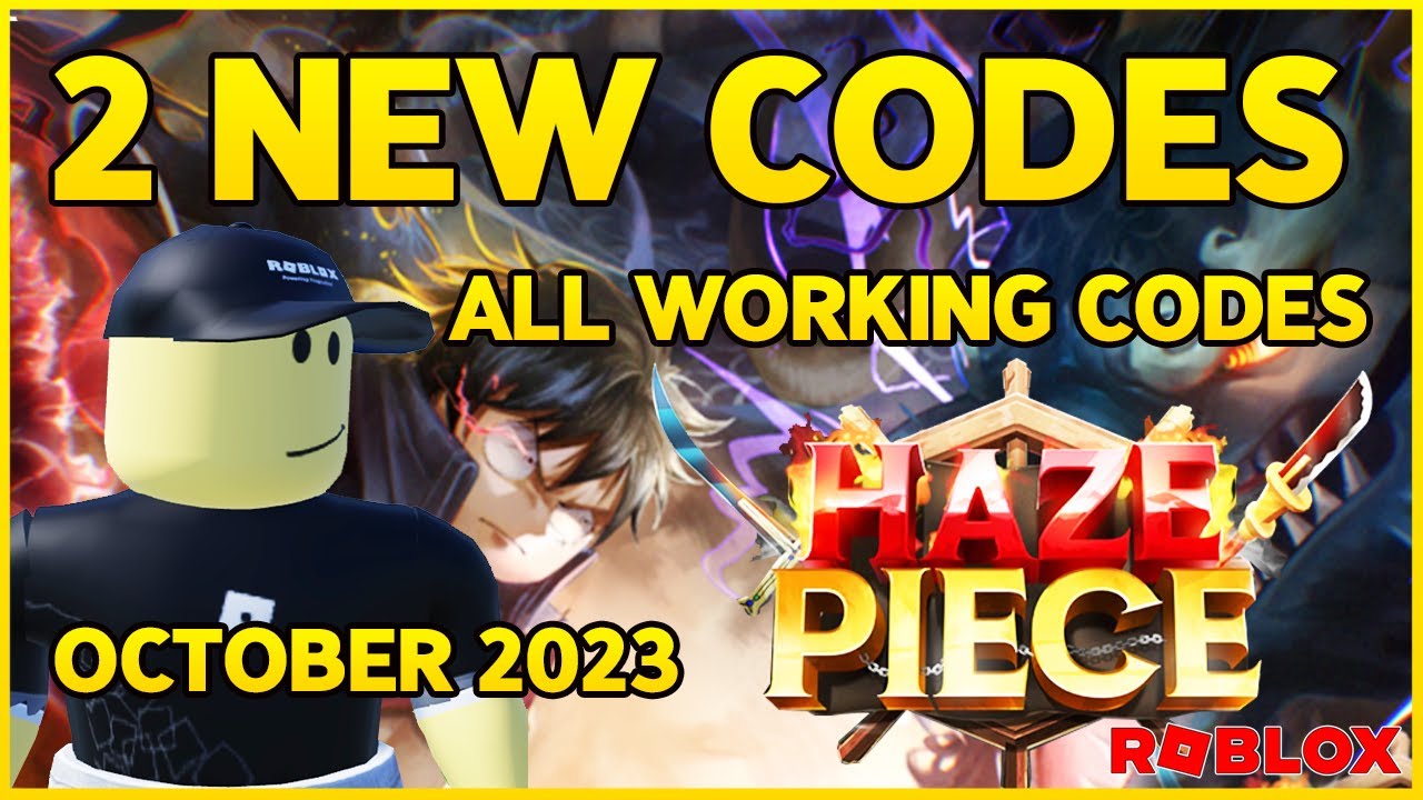 Roblox: codes for Haze Piece (December 2023)