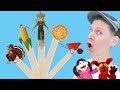 Thanksgiving | Pop Sticks Song with Matt | Dream English Kids
