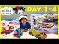 SURPRISE TOYS Christmas Thomas Train Disney Tsum Tsum Hot Wheels Toy Cars  Advent Calendar Day 1-4