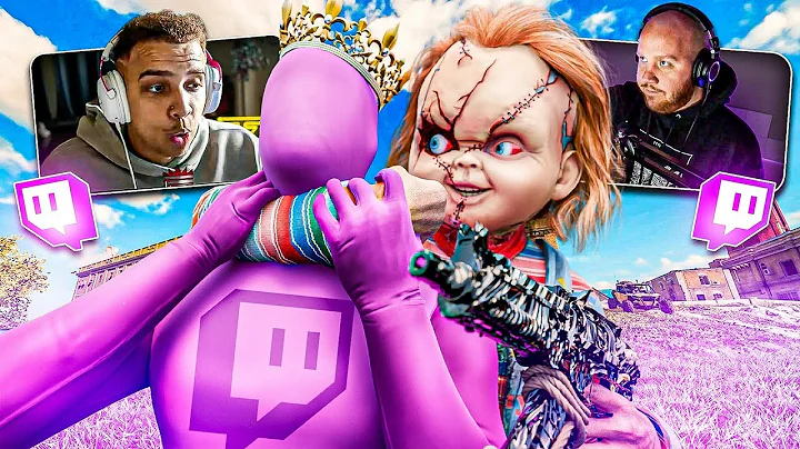 Killing Twitch Streamers with Movement in Warzone (Both POV's)