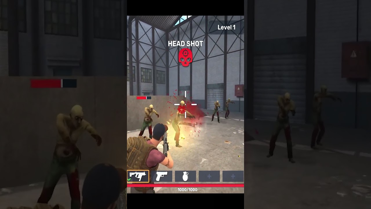 Juego de zombies offline 