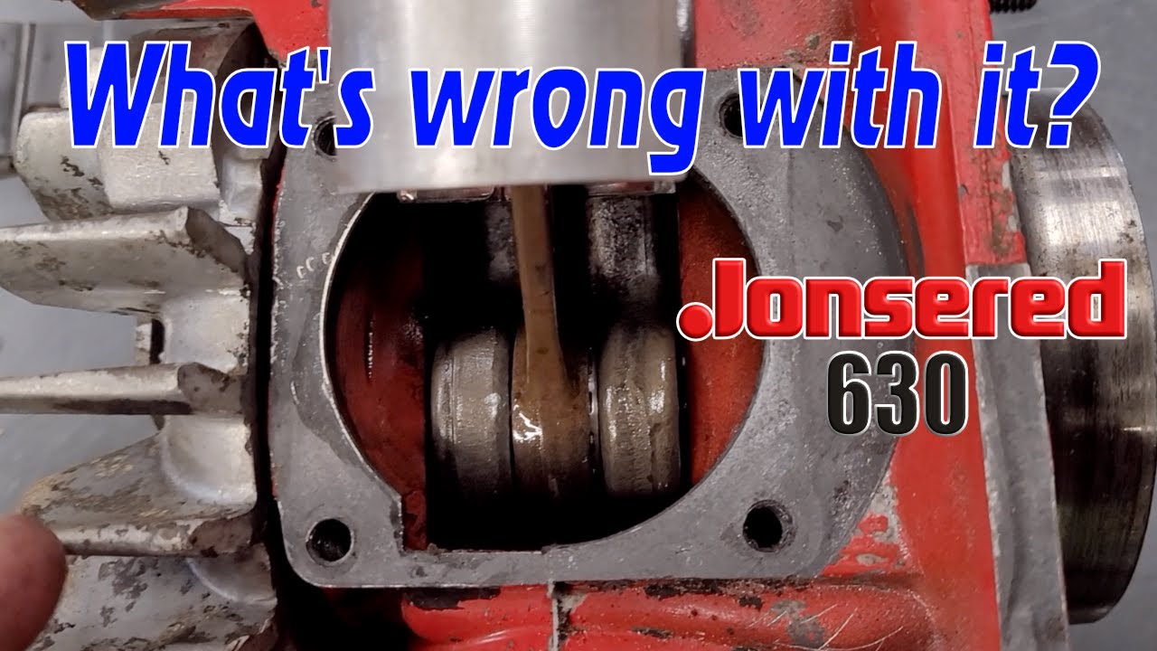 Problems with UMF, the Jonsered 630 crank doesn't spin freely YouTube