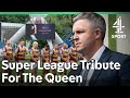 Rugby League Pays Tribute To The Queen &amp; Sing &#39;God Save The King&#39; | Super League