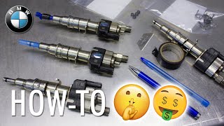 The SECRET To Replacing Index 12 Injectors FOR CHEAP on BMW N54 (135i, 335i, 535i)