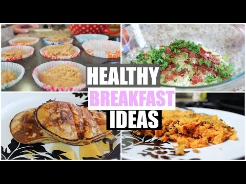 Healthy + Paleo Breakfast Ideas! (Riced Cauliflower Hash, Sweet Potato Hash & Paleo Pancakes!)