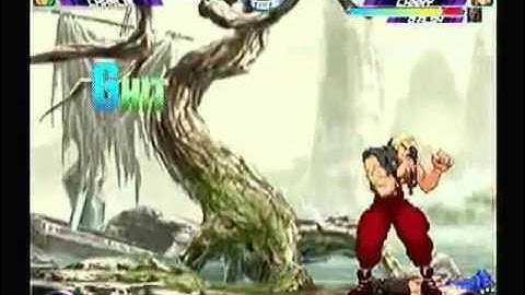MvC2: Brett (Psy/Cha/Ken) vs Henry (Psy/Spid/Sim) 45 .:2.13.10:.