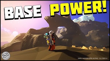 Powering the Base ! Lets Play Astroneer Gameplay Z1 Gaming