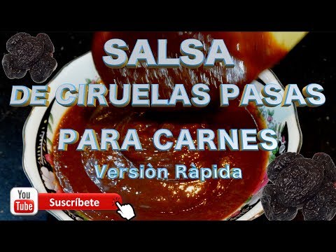 SALSA DE CIRUELAS