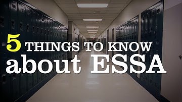 The Every Student Succeeds Act: 5 Things You Need to Know
