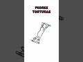 Las PEORES TORTURAS 😱😱 #Torturas #Shorts #DrawMyLife #DrawMyLifeEnEspañol