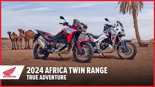New 2024 CRF1100L Africa Twin ES & Africa Twin Adventure Sports ES