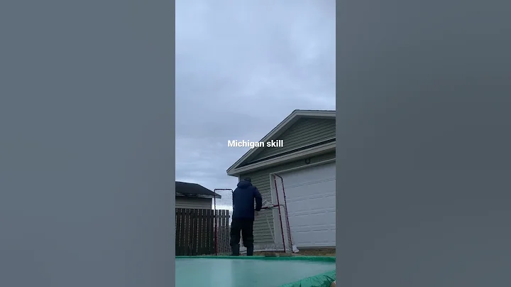 Learning the Michigan with goalie gear, part 1