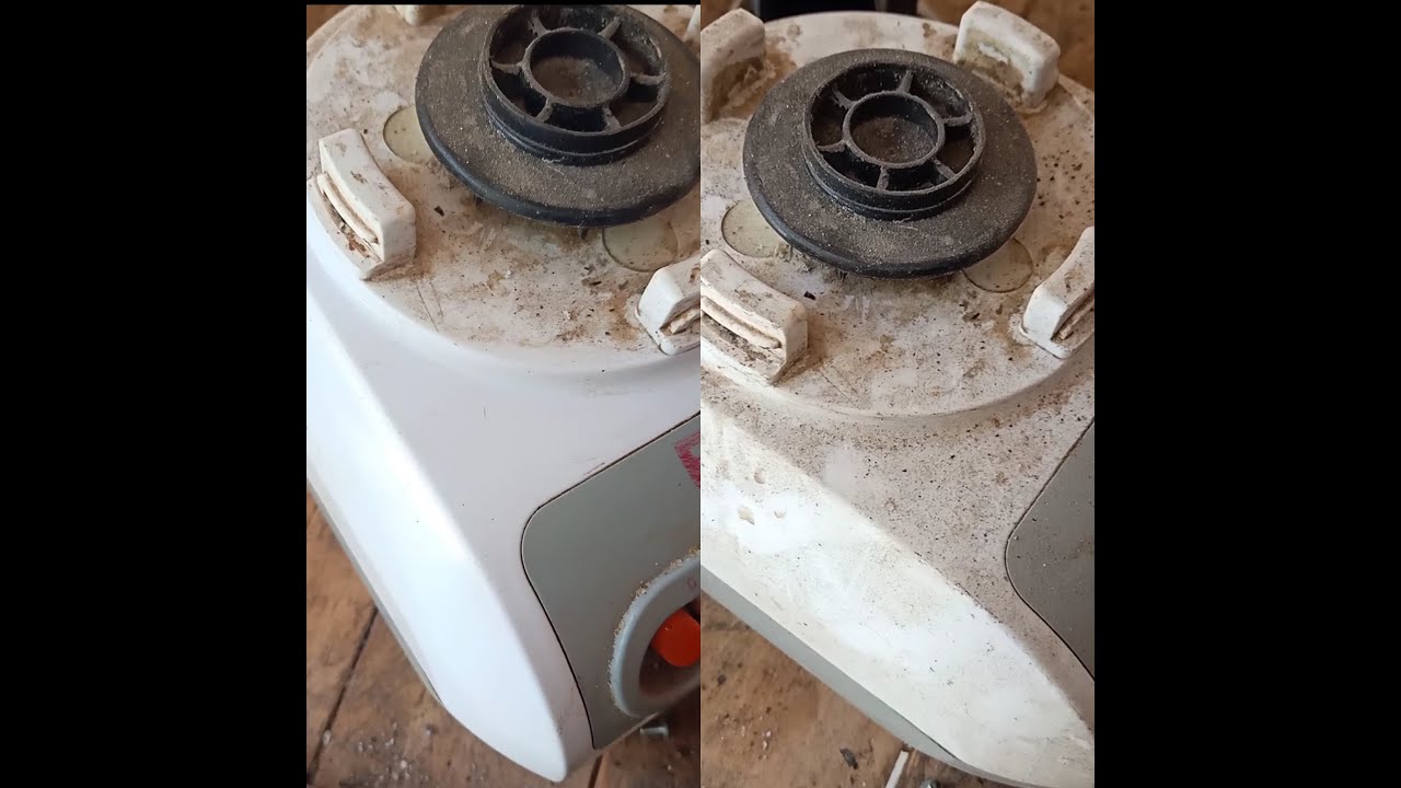 ابسط طريقة للتخلص من الزيوت والشحوم من على الأجهزة الكهربائية هام للفنى وستات البيوت أيضاً