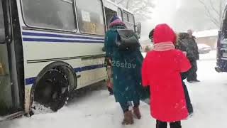 Ледовый ад в Ставрополе