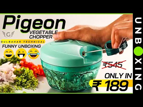 Pigeon Vegetable Chopper Mini Review & Unboxing Only in ₹189 