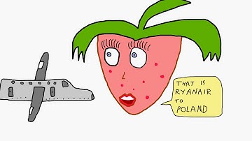 strawbery on holiday in Poland - OpenToonz animation