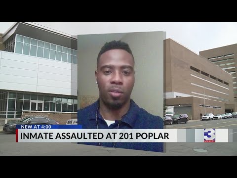Inmate attacked at 201 Poplar, family says
