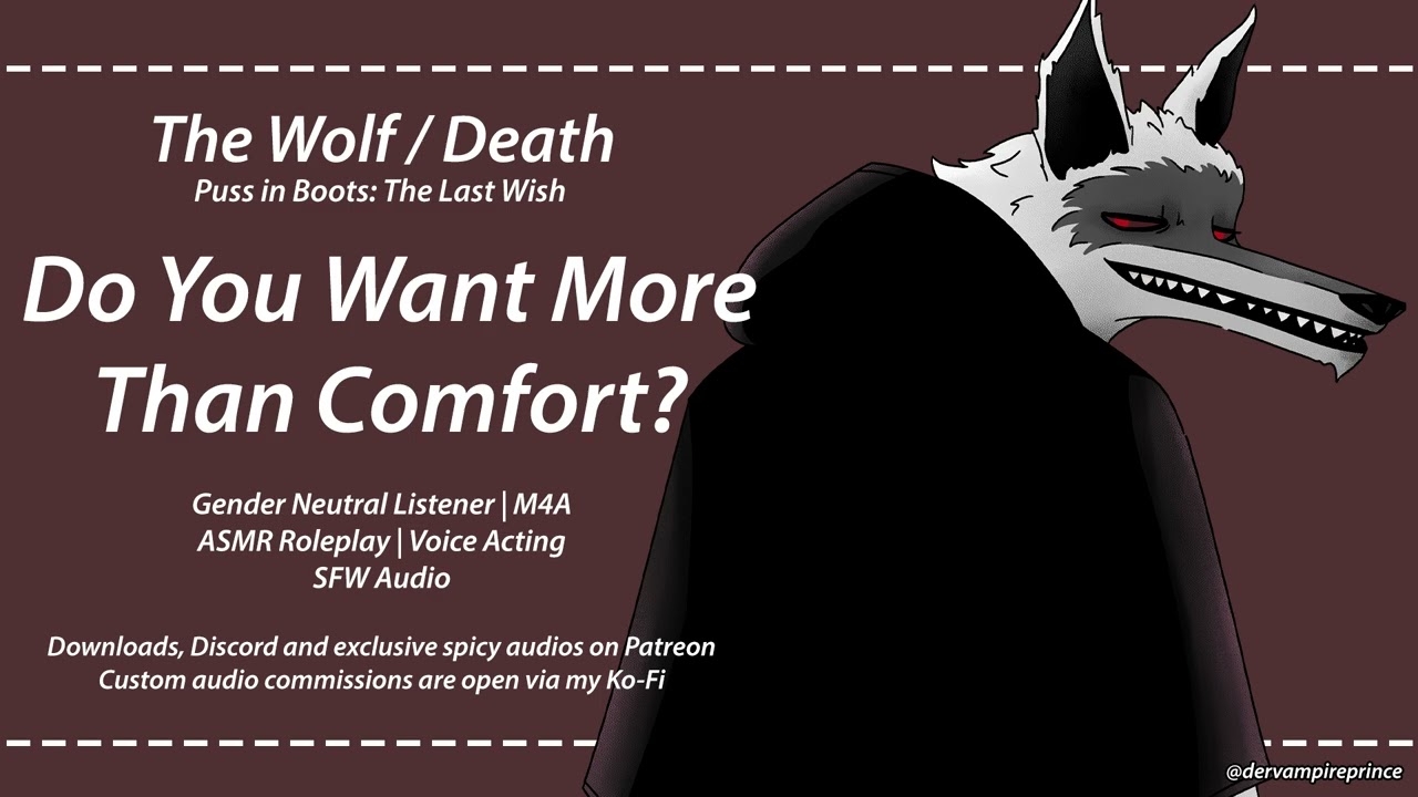 ASMR | Asking Death On A Date [M4A] [Feelings confession] [Romantic]  [Kissing] [Puss in Boots] - YouTube