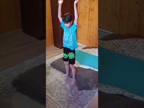 как делать фляк назад, flackback #сальто #flack #backflip