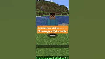 Summon CHICKEN JOCKEYS In Minecraft With 1 Simple Command!  #minecraft #minecrafttutorial