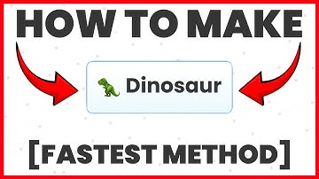 How To Make Dinosaur In Infinite Craft (2025) FASTEST METHOD