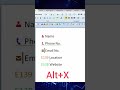 How to insert important symbol in Ms Word.😲😱 #shorts #viralshorts #msword #tech