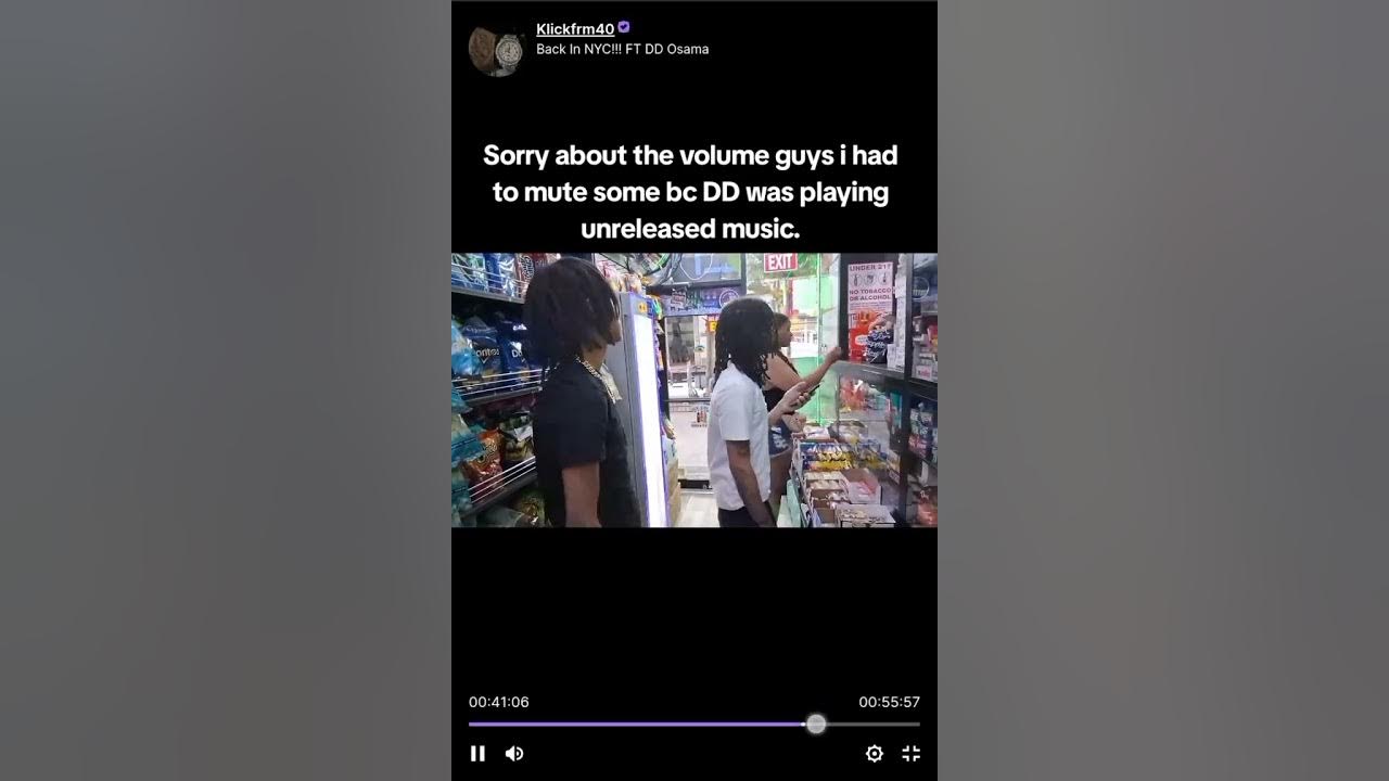 DD osama live on stream YouTube