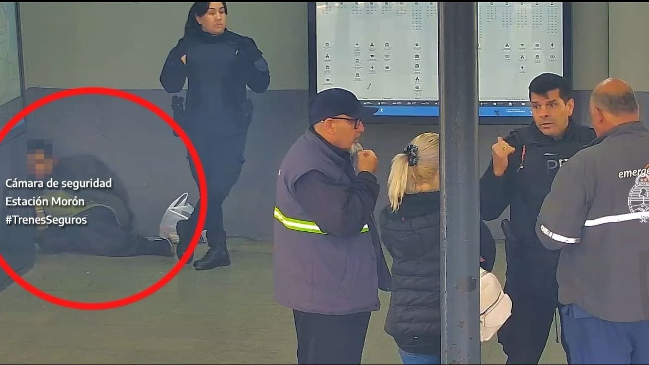 Robó dinero, escapó en tren y fue detenido gracias al tótem de seguridad