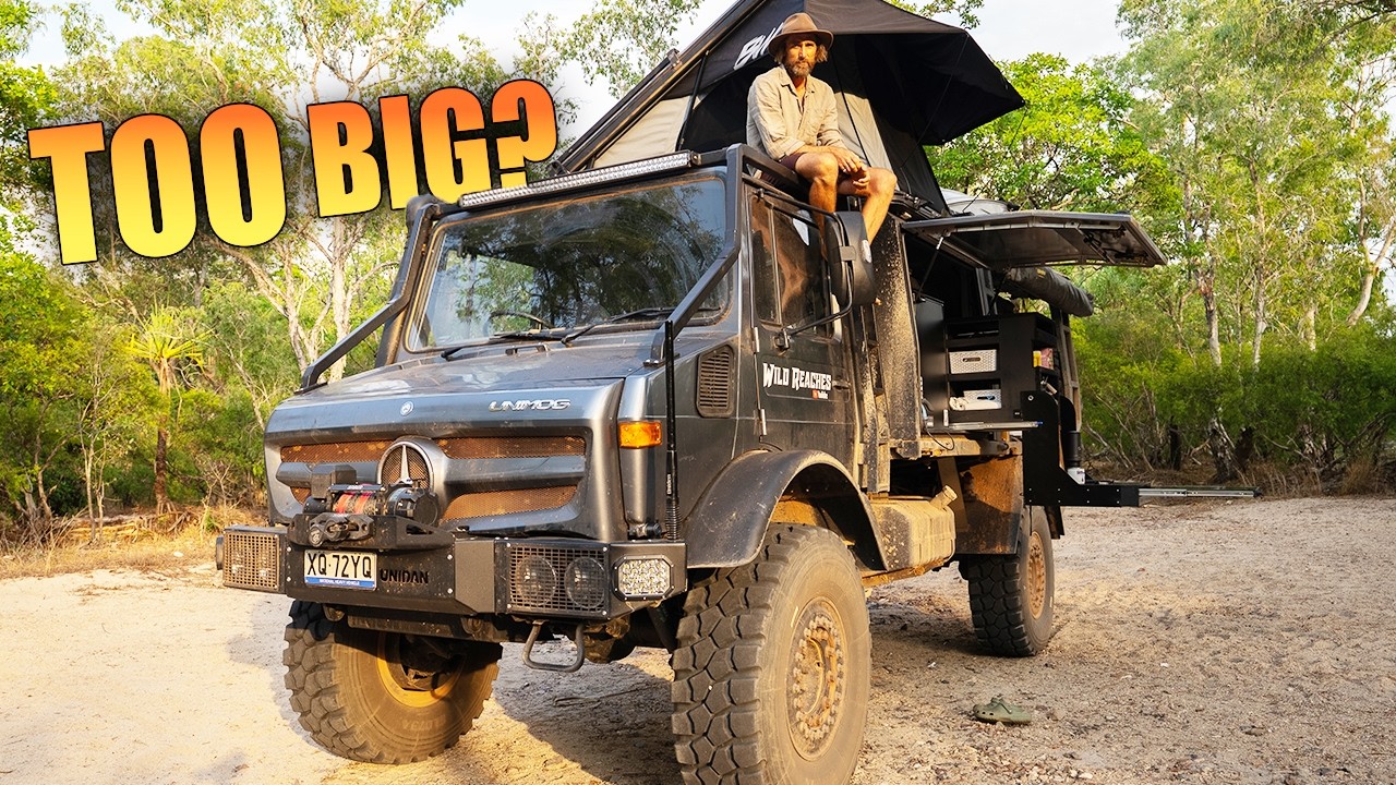 Этот грузовик слишком большой? UNIMOG против CAPE YORK