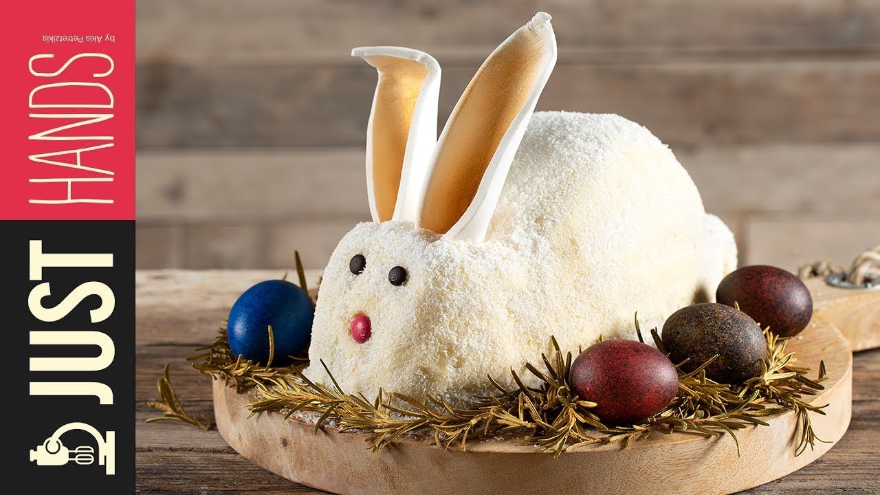 Easter bunny cake | Akis Petretzikis