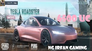 ONLY 6,500 UC FOR NEW TESLA SPIN | TESLA DRIFT SPIN | PUBG | NG Irfan Gaming