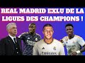 Real madrid  un joli trophe tombe pour vinicius  real madrid exlu de la ligues des champions 