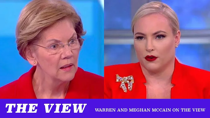 Elizabeth Warren Can't Stand Up To Meghan McCain f...