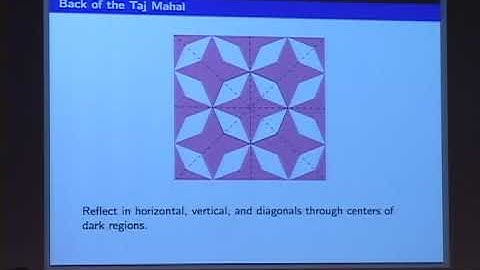 Rubik, Escher, Banks - Brian Conrad (Stanford University)