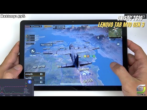 Lenovo Tab M10 3rd Gen Test game PUBG Mobile