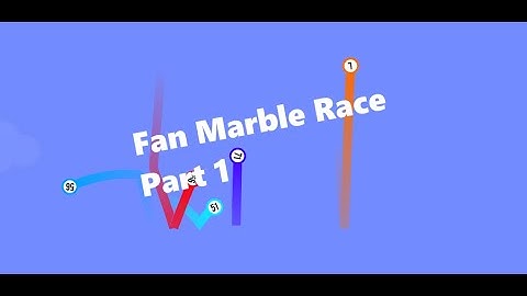 Fan Marble Race | Season 1 Part 1 | Algodoo