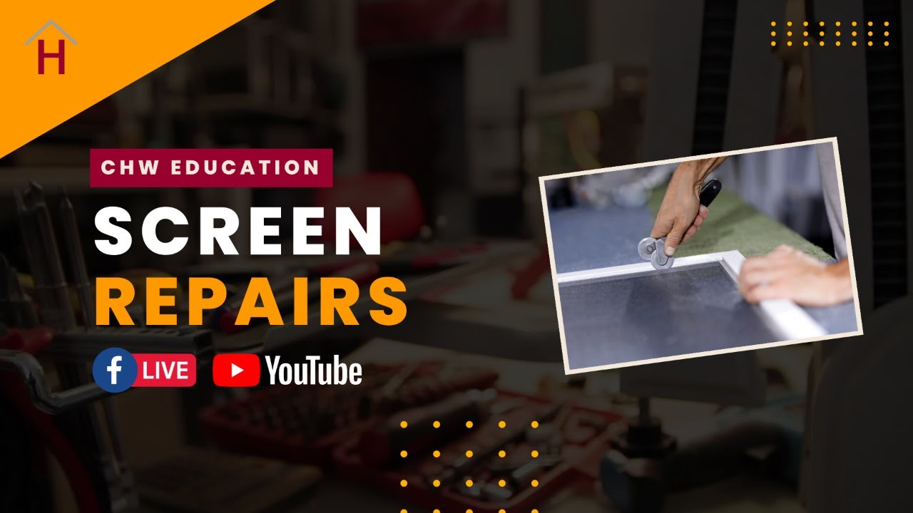 Screen Repairs Workshop