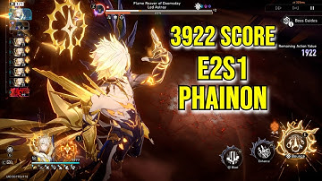 E2S1 Phainon SCORE 3922 APOCALYPTIC SHADOW VS Flame Reaver! Honkai: Star Rail 3.4