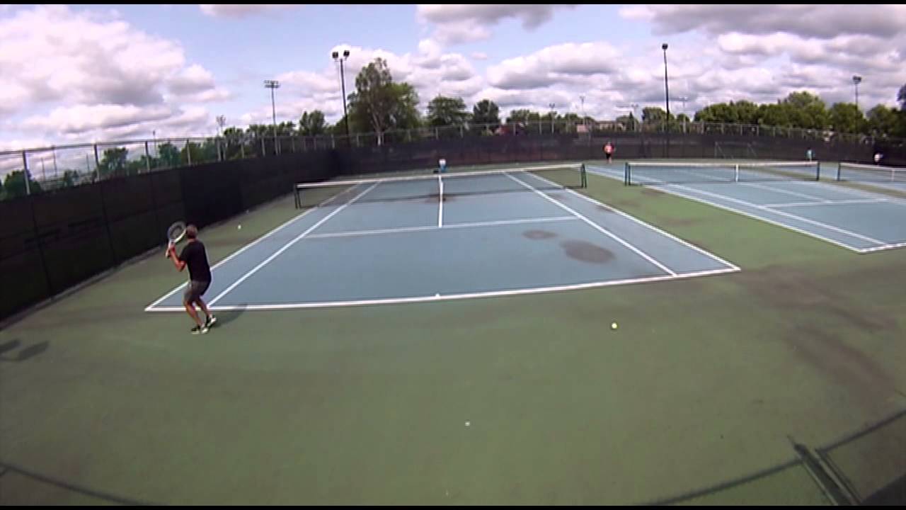 Silent Partner Tennis Ball Machine Practice 2 YouTube