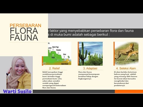 BIOSFER II FAKTOR-FAKTOR PERSEBARAN FLORA DAN FAUNA II MATERI GEOGRAFI KELAS XI IPS