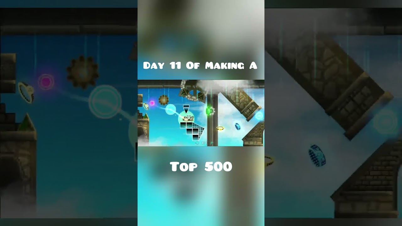 День 11: попадание в топ-500 в Geometry Dash 