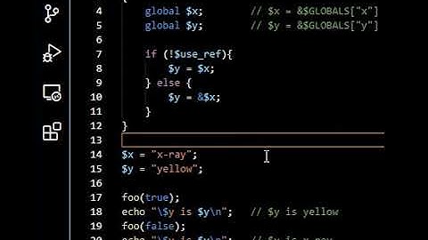 PHP Lesson 8: global vs  $GLOBALS