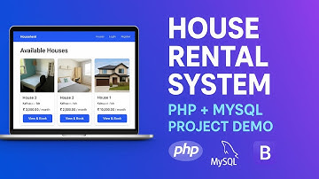 💻 House Rental System using PHP & MySQL | Complete Project Demo with Admin Dashboard (Source Code)
