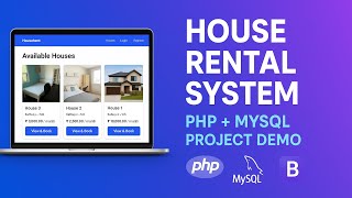 💻 House Rental System using PHP & MySQL | Complete Project Demo with Admin Dashboard (Source Code)