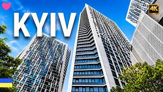 KYIV Today 🇺🇦 Crowded Railway Station, Modern Trams & Everyday Life | Walking Tour 4K screenshot 5