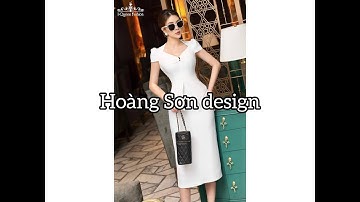 Dạy cắt may:hướng dẫn cách cắt đầm cổ vát nhún ngực theo tay hến nhún theo mẫu|Hoàng Sơn design